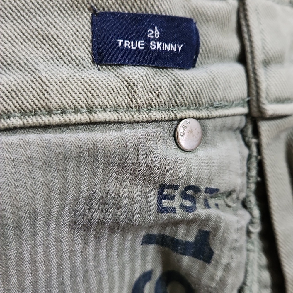 GAP green ladies Jeans - Picture 5 of 9
